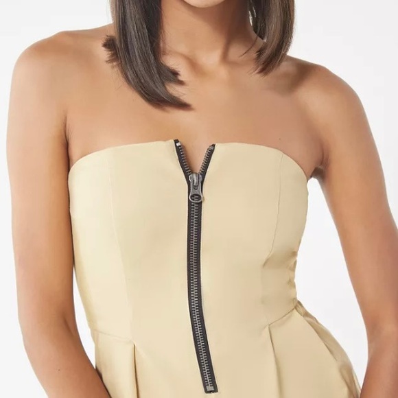 UO Urban Outfitters Echo Twill Zip Front Jumpsuit Size S - Picture 4 of 14